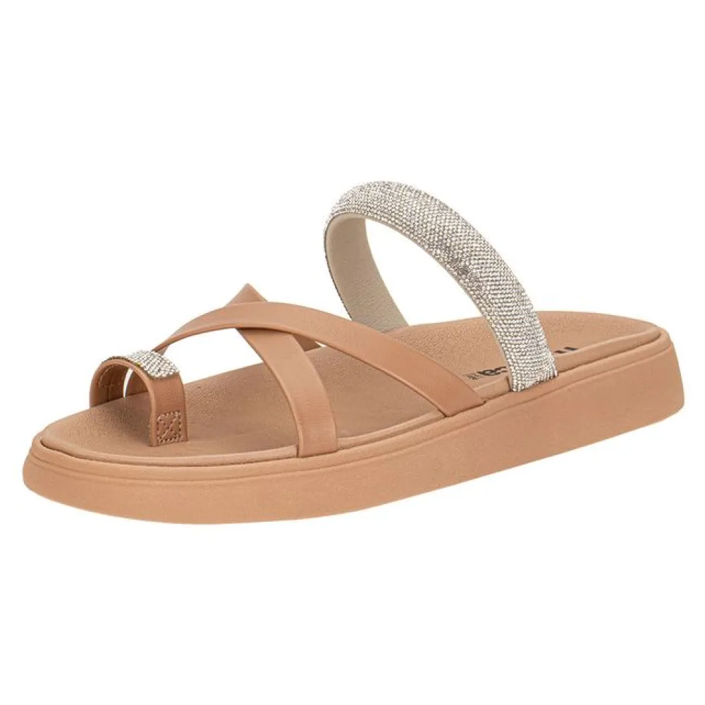 Tamanco Feminino Flat Moleca 5469147 SALMÃO 34
