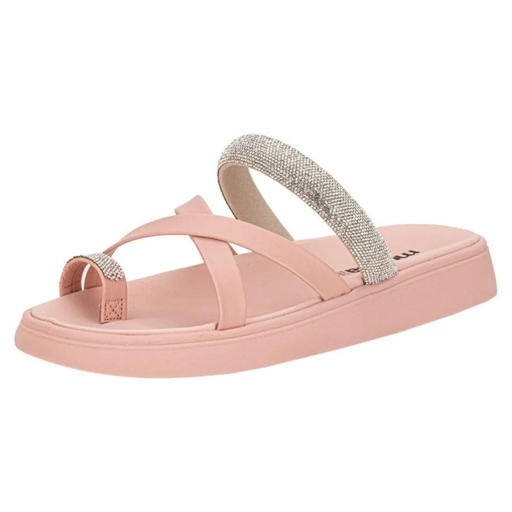Tamanco Feminino Flat Moleca 5469147 ROSA 34