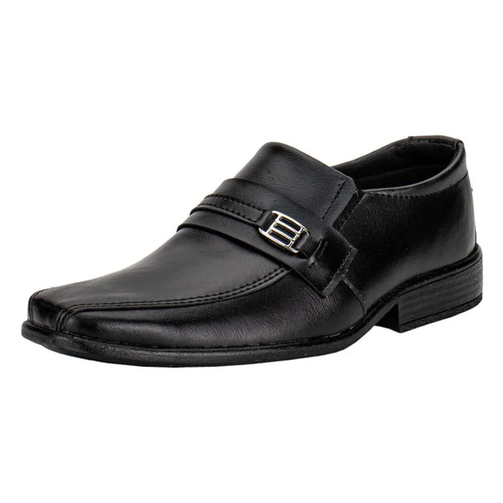 Sapato Infantil Masculino Social Mais Leve 103 PRETO 28