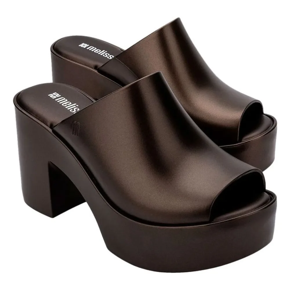 Melissa Mule Hype Metallic 36497 BRONZE 33/34
