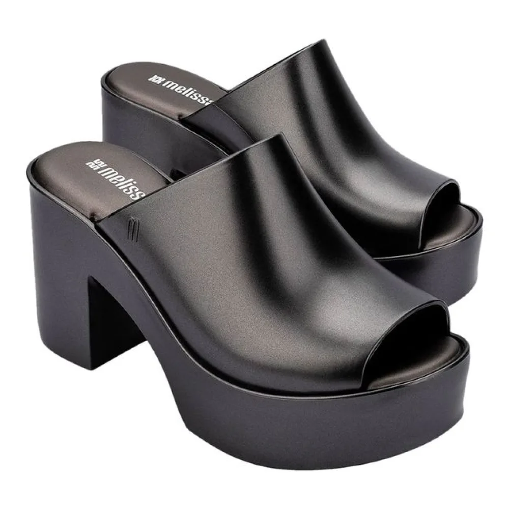 Melissa Mule Hype Metallic 36497 GRAFITE 33/34