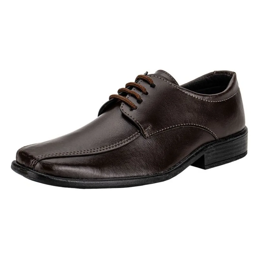 Sapato Infantil Masculino Social Mais Leve 101 CAFÉ 28