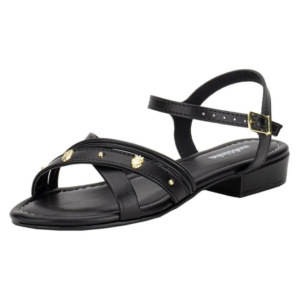 Sandália Infantil Feminina Molekinha 2318149 PRETO 27