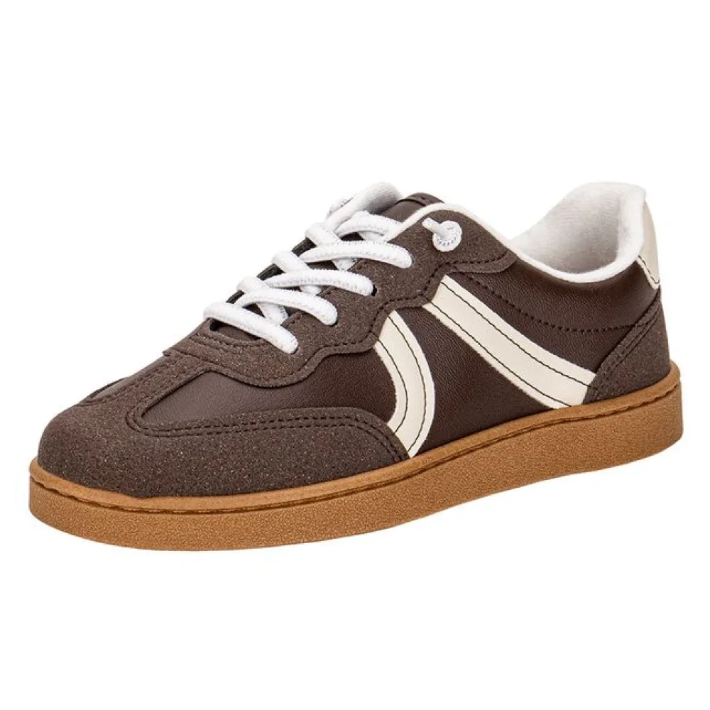 Tênis Infantil Feminino Molekinha 2574116 CHOCOLATE 29