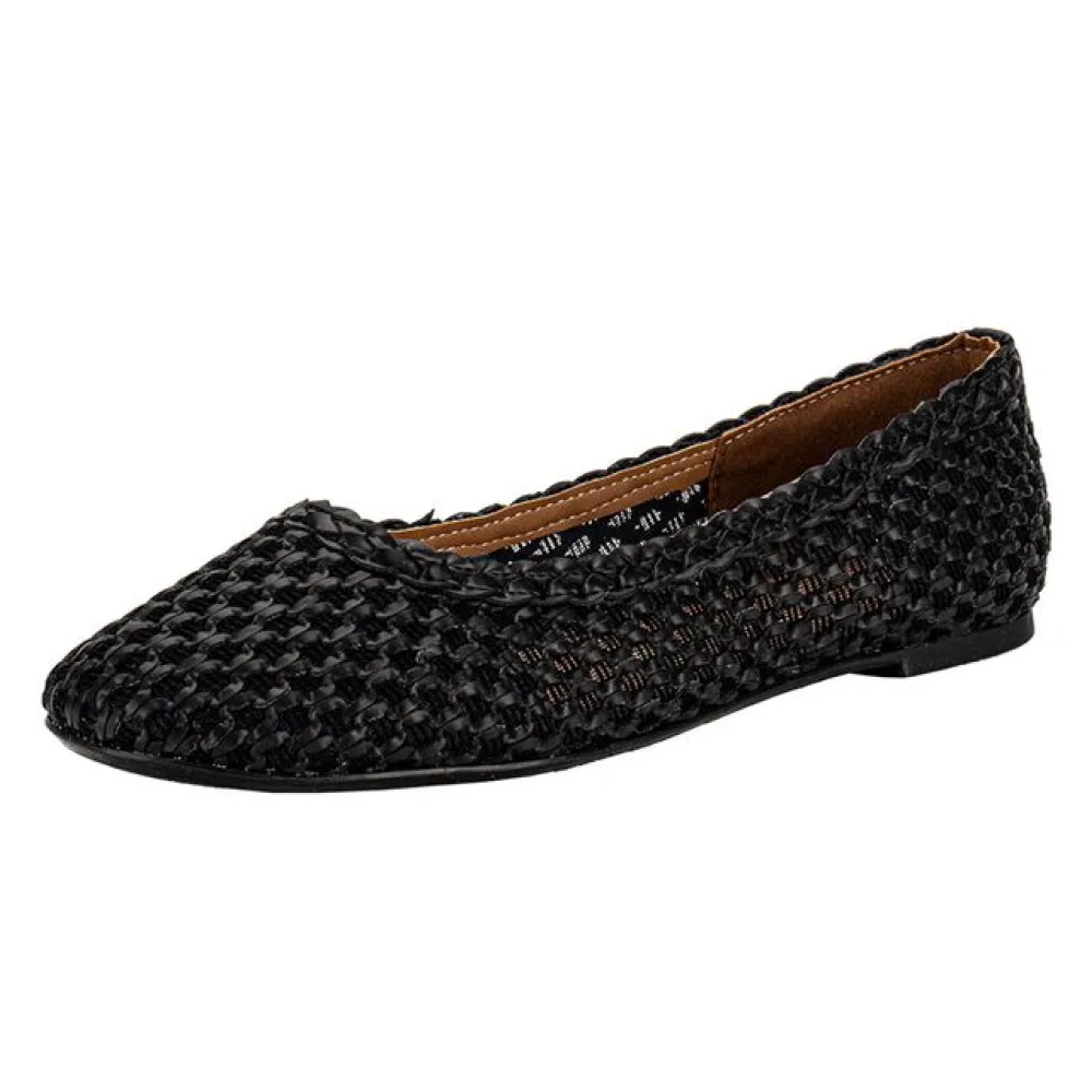 Sapatilha Feminina Flat Vizzano 1443106 PRETO 34