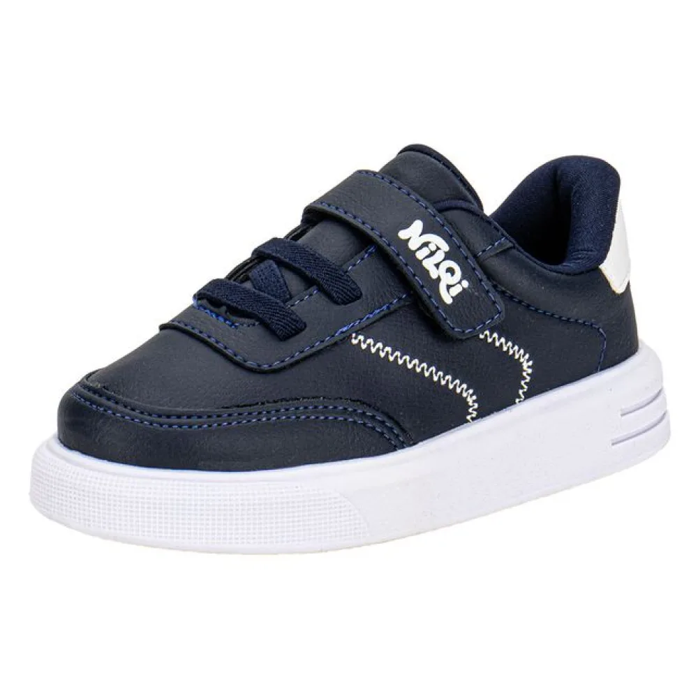 Tênis Infantil Masculino NilQi 2177 MARINHO 22