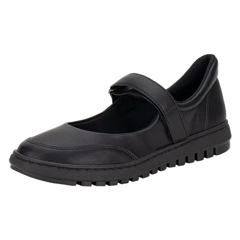 Sapato Feminino Flat Piccadilly 937007 PRETO 33