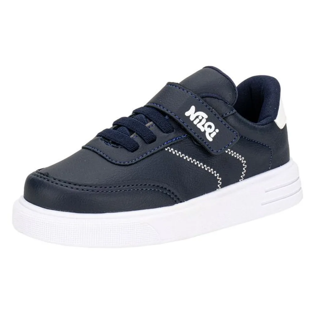 Tênis Infantil Masculino NilQi 2177 MARINHO 28