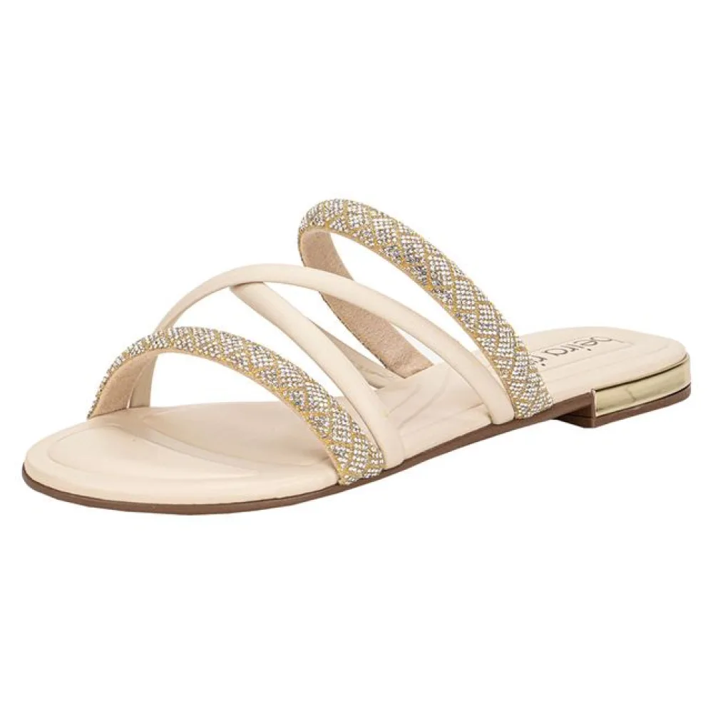 Tamanco Feminino Flat Beira Rio 8263979 NATURAL 35