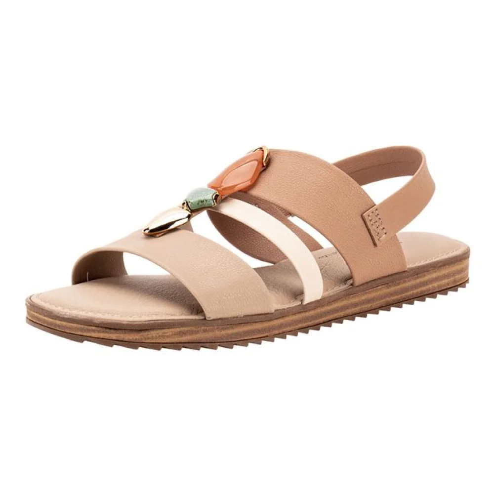 Sandália Feminina Flat Modare 7141144 SALMÃO 35