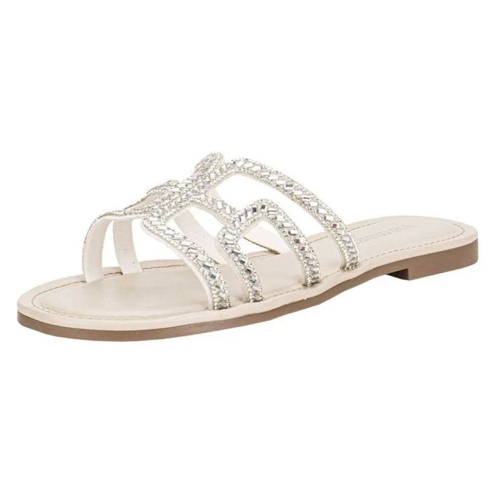 Tamanco Feminino Flat Via Marte 308004 MARFIM 35
