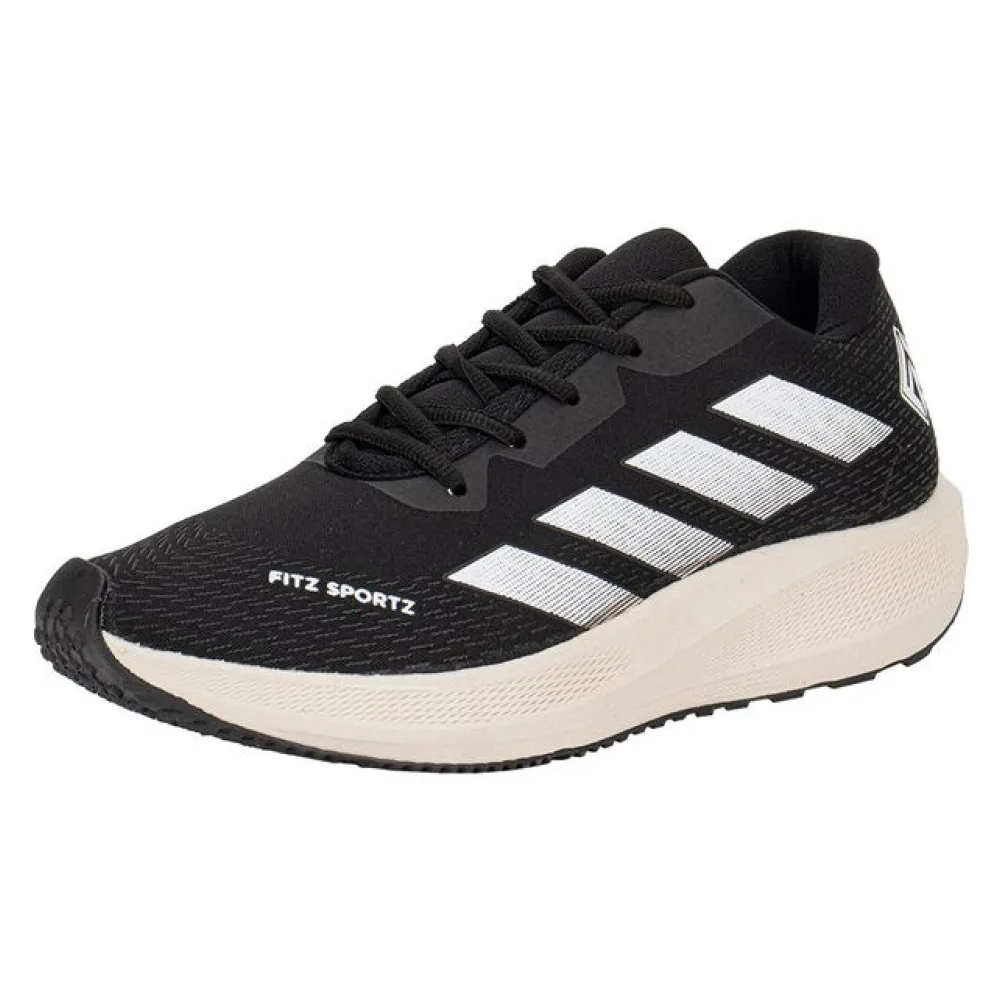 Tênis Masculino Fitz Sportz FE101 PRETO/BRANCO 38