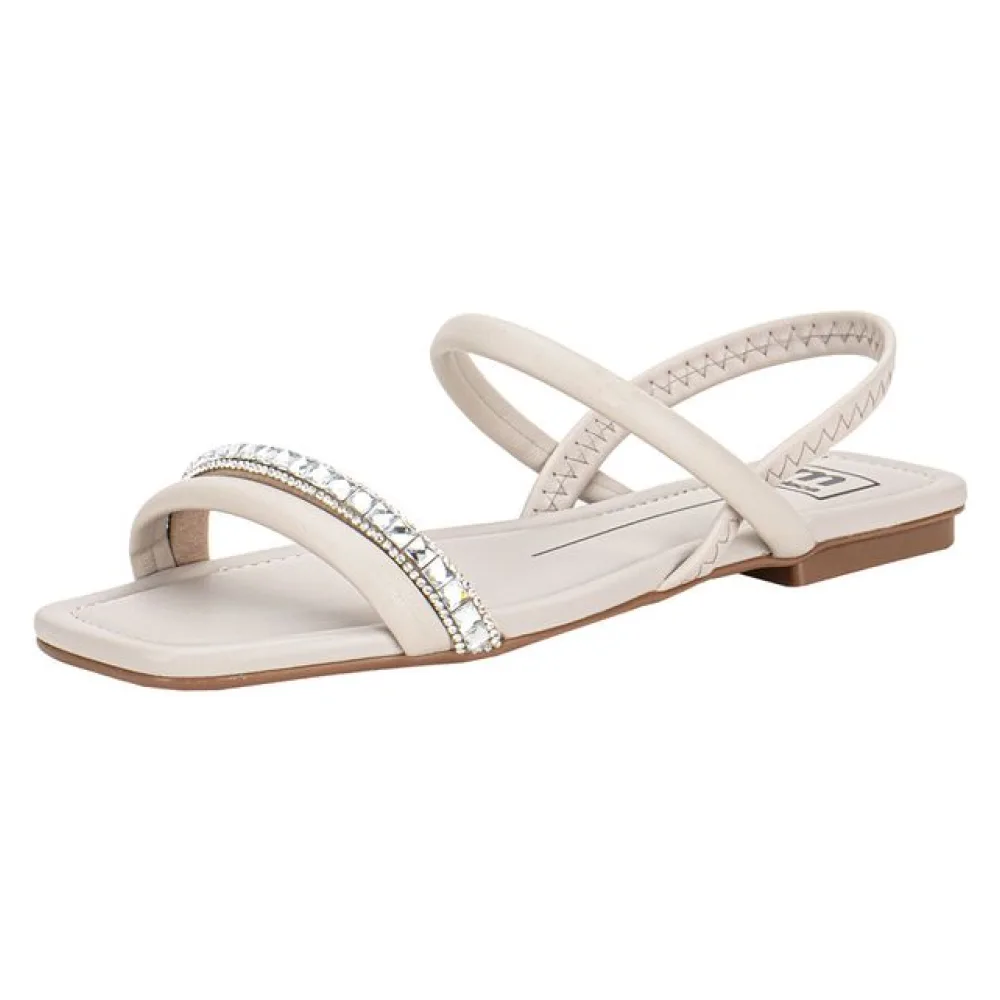 Sandália Feminina Rasteira Moleca - 5462111 CINZA 34
