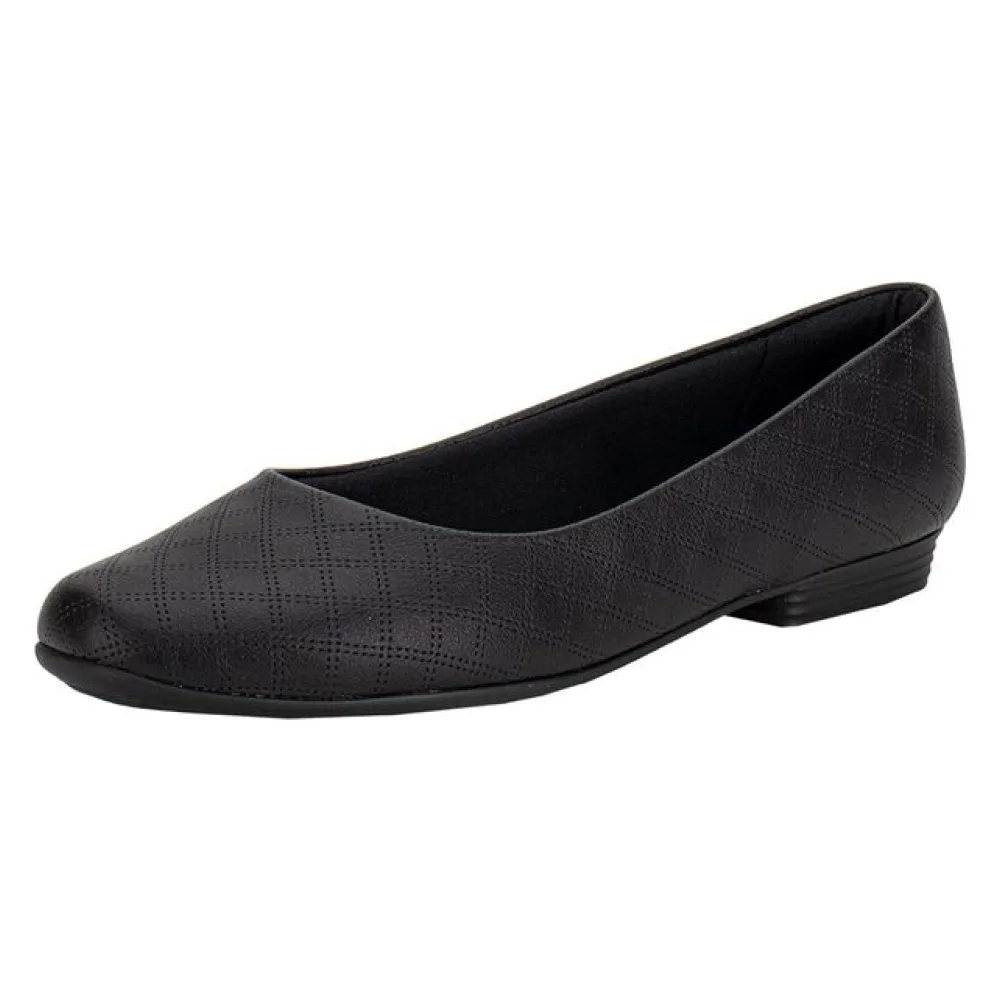 Sapatilha Feminina Flat Piccadilly 250115 PRETO 34