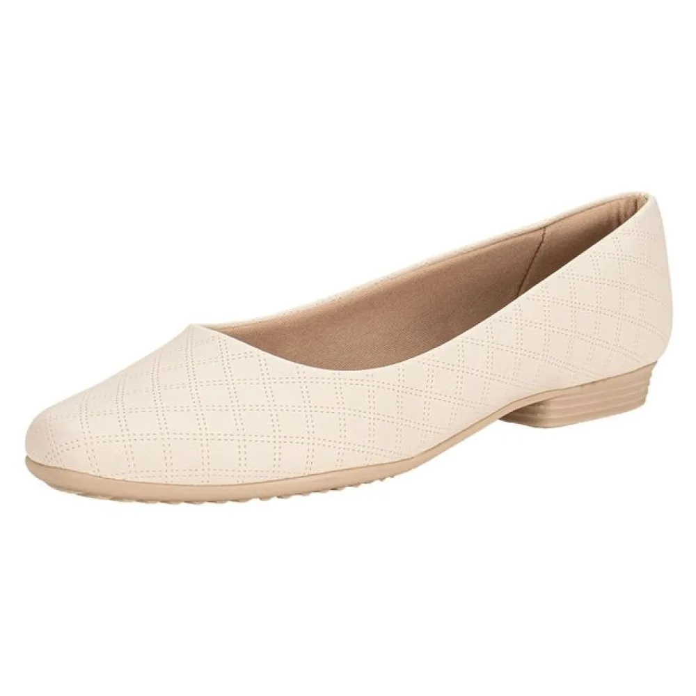 Sapatilha Feminina Flat Piccadilly 250115 MARFIM 34