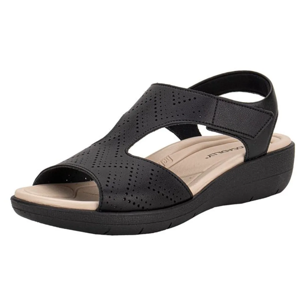 Sandália Feminina Anabela Piccadilly 239030 PRETO 34
