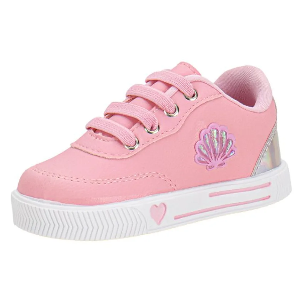 Tênis Infantil Feminino Linda Jú 202538 ROSA 01 22