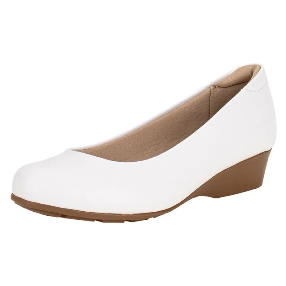Sapato Feminino Anabela Modare - 7014200 BRANCO 01 34