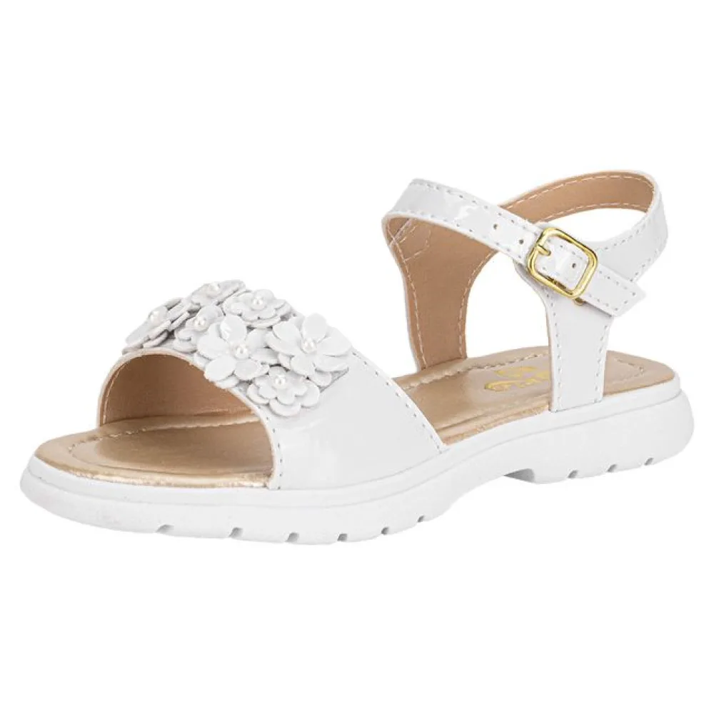 Sandália Infantil Feminina Lily Kids 10175 BRANCO 21