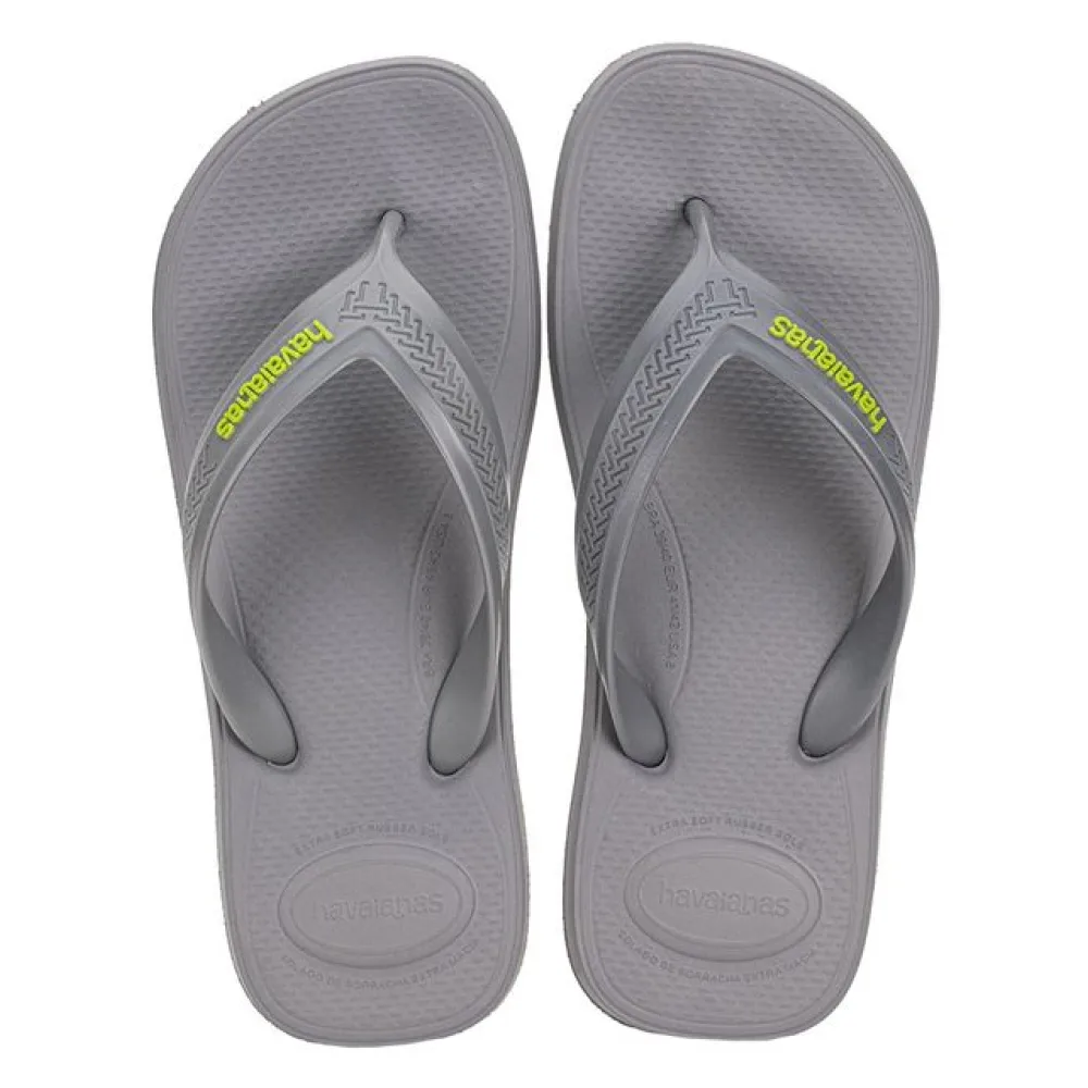 Chinelo Masculino Top Max Comfort Havaianas CL25 CINZA/VERDE 37/38