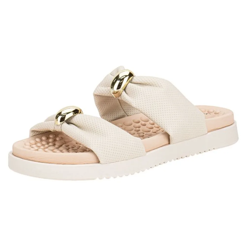 Tamanco Feminino Flat Modare 7178122 MARFIM 34