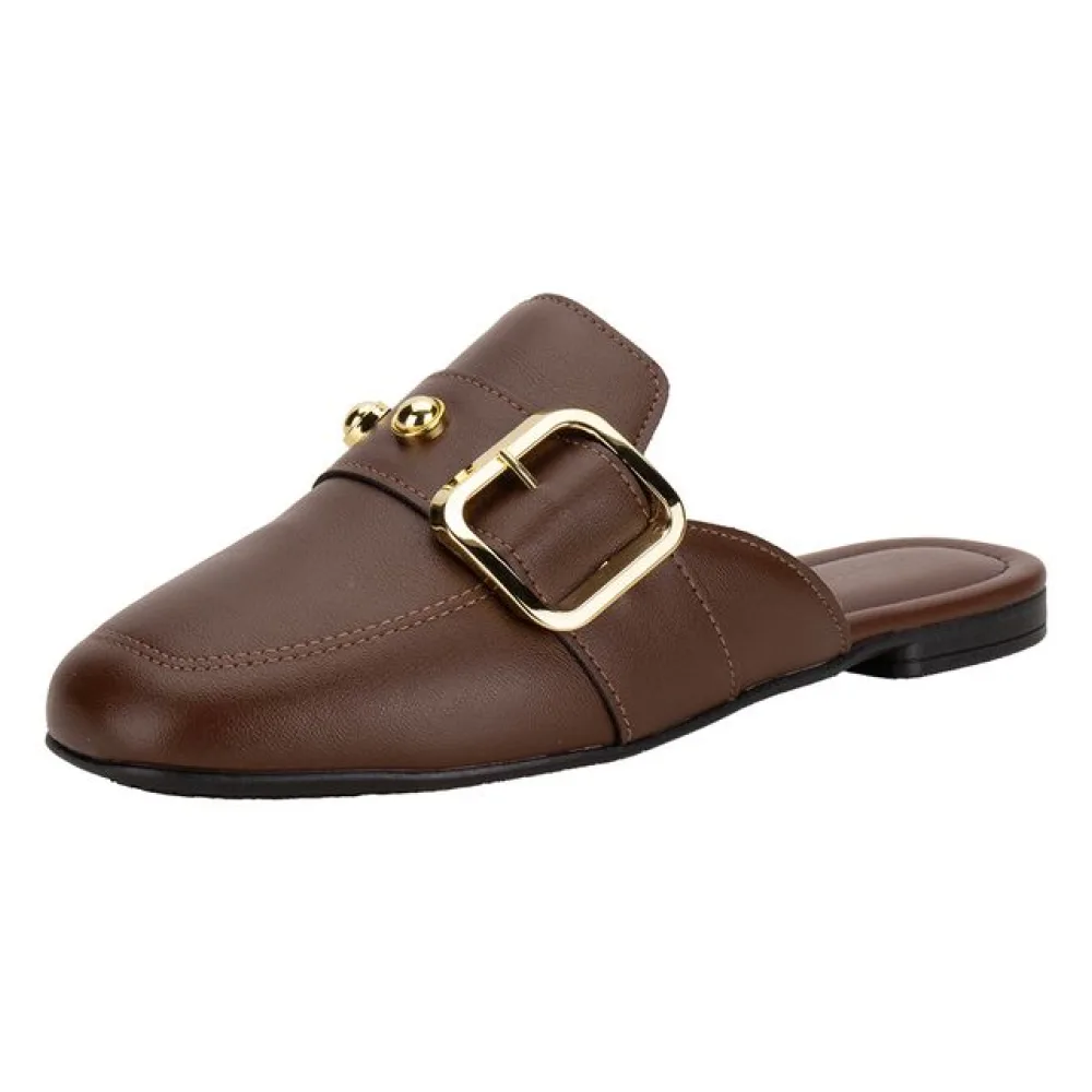 Sapato Feminino Mule Beira Rio 4323111 CAFÉ 34