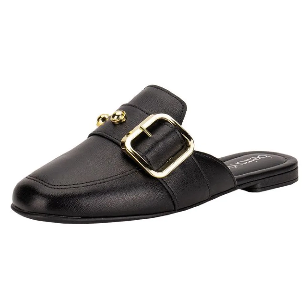 Sapato Feminino Mule Beira Rio 4323111 PRETO 34