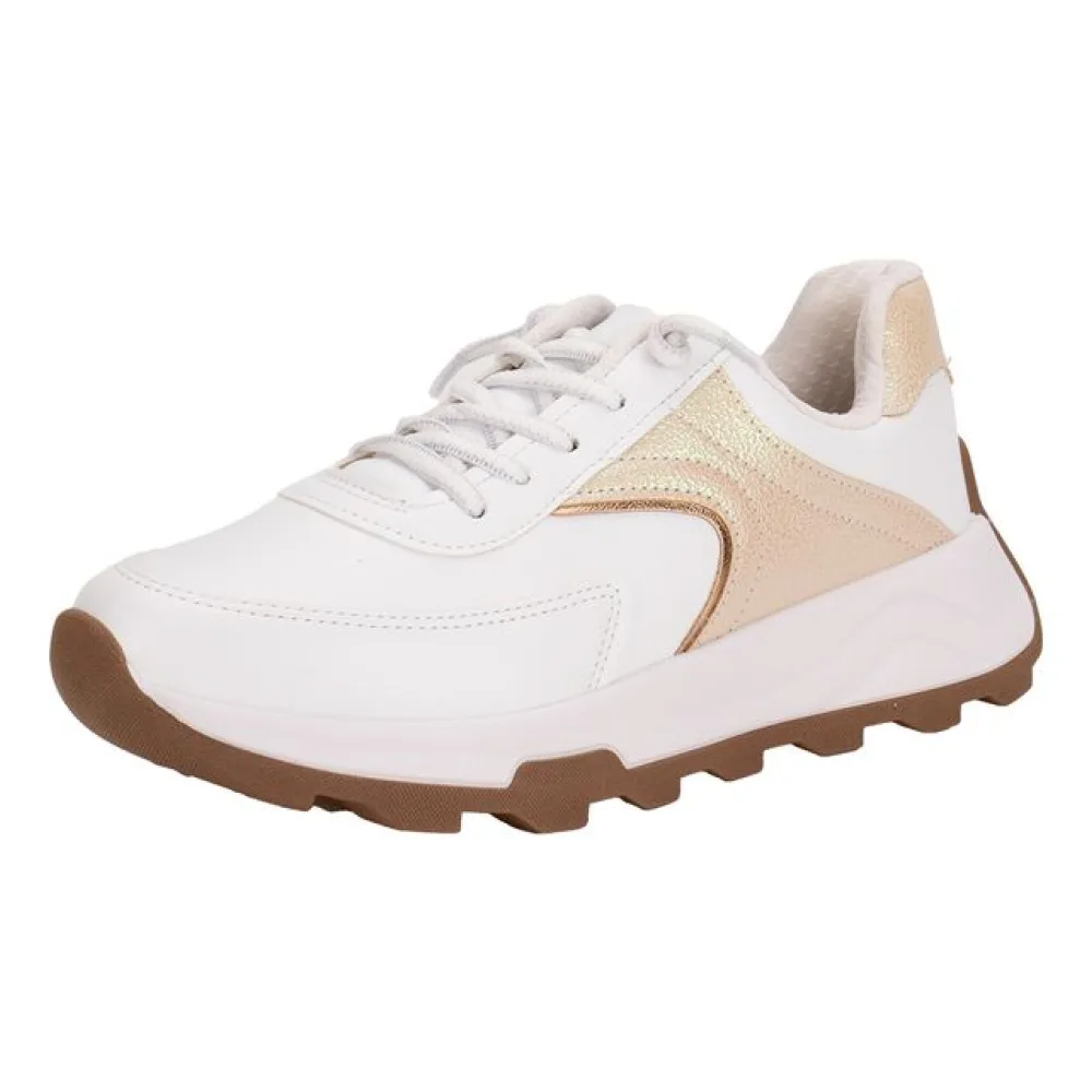 Tênis Feminino Beira Rio 4328106 BRANCO/BEGE 34