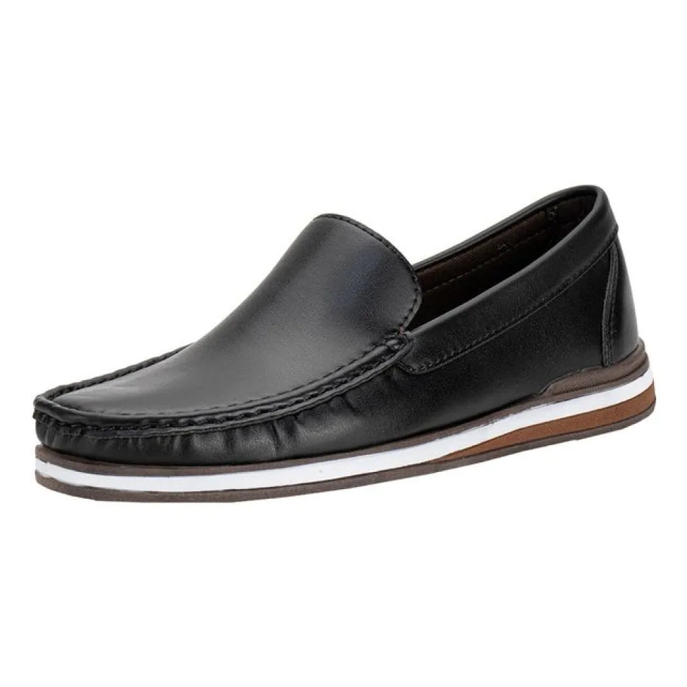 Mocassim Masculino Du Prado 0500 PRETO 37