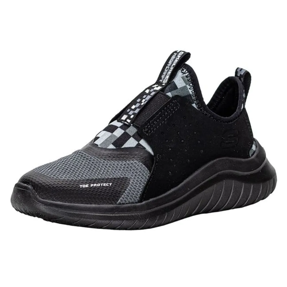 Tênis Infantil Ultra Flex 2.0 Cubor Skechers 402202L PRETO/CINZA 30