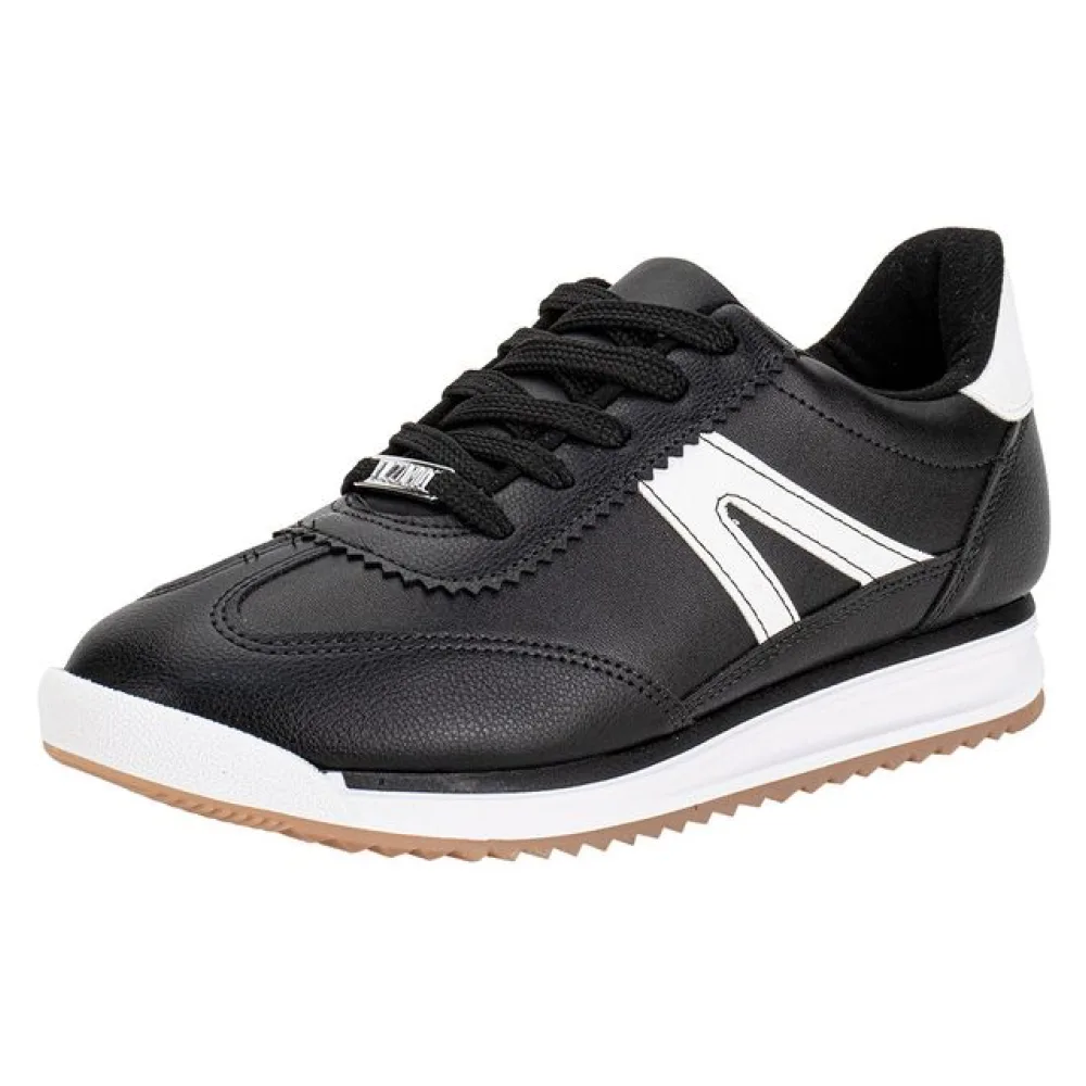 Tênis Feminino Casual Vizzano 1450102 PRETO/BRANCO 34