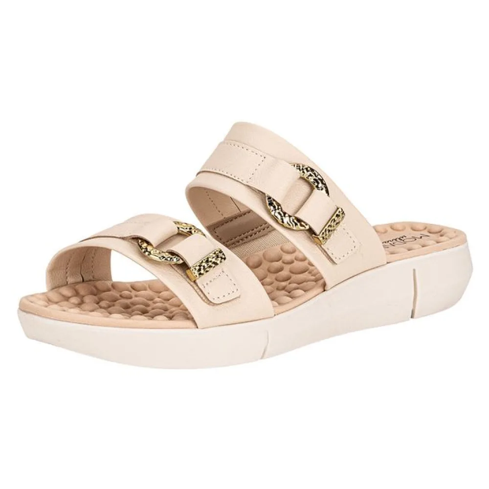 Tamanco Feminino Flat Modare 7142142 MARFIM 34