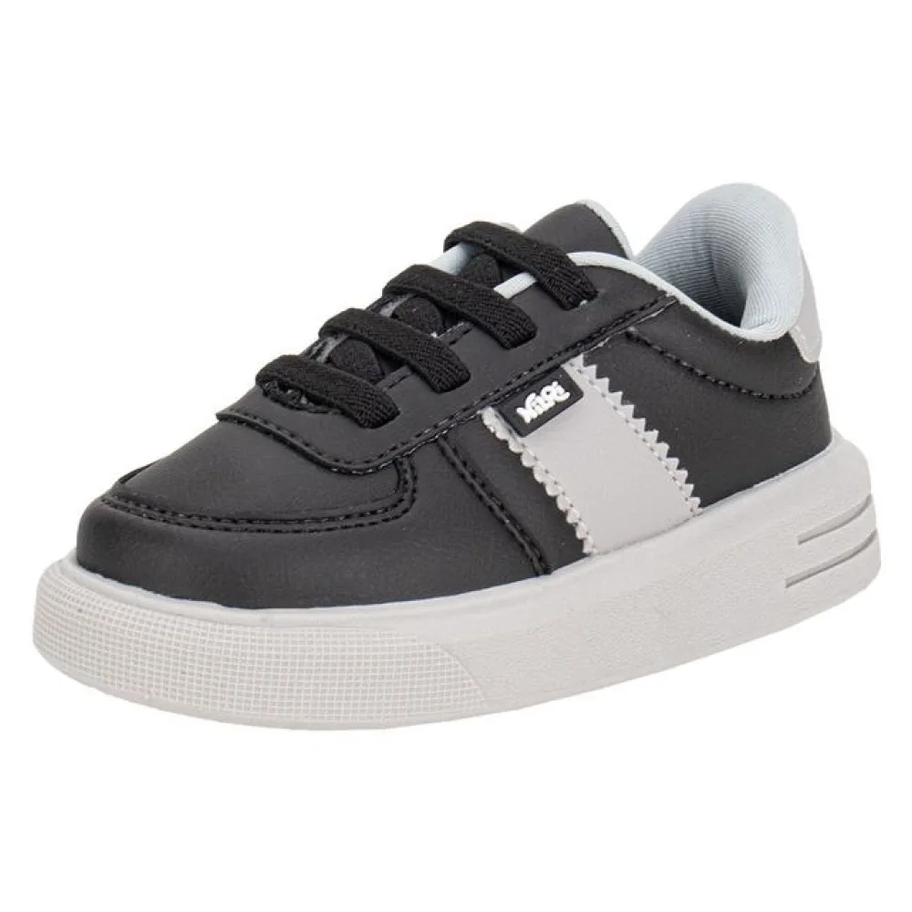 Tênis Infantil Masculino NilQi 23102 PRETO/CINZA 22