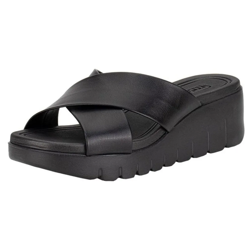 Tamanco Feminino Anabela Moleca 5536108 PRETO 34
