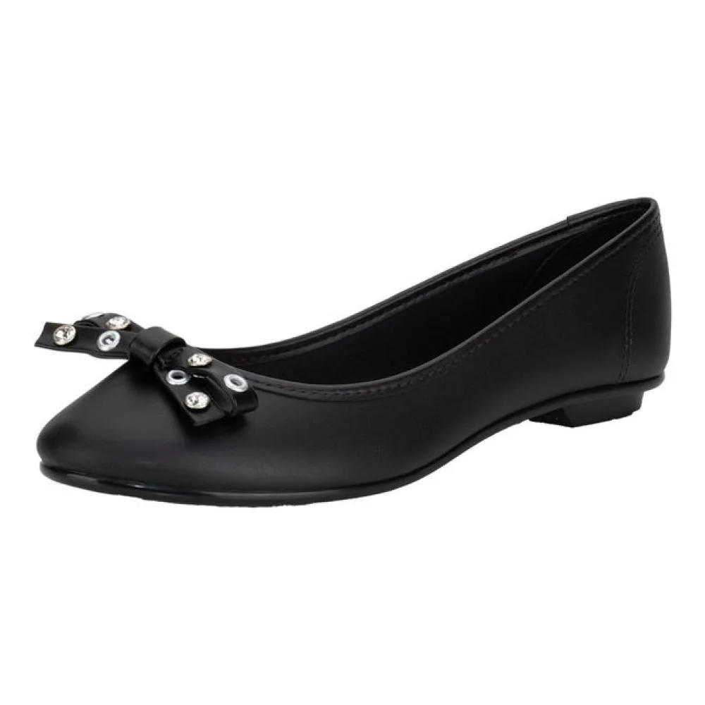Sapatilha Feminina Flat Moleca 50271486 PRETO 35