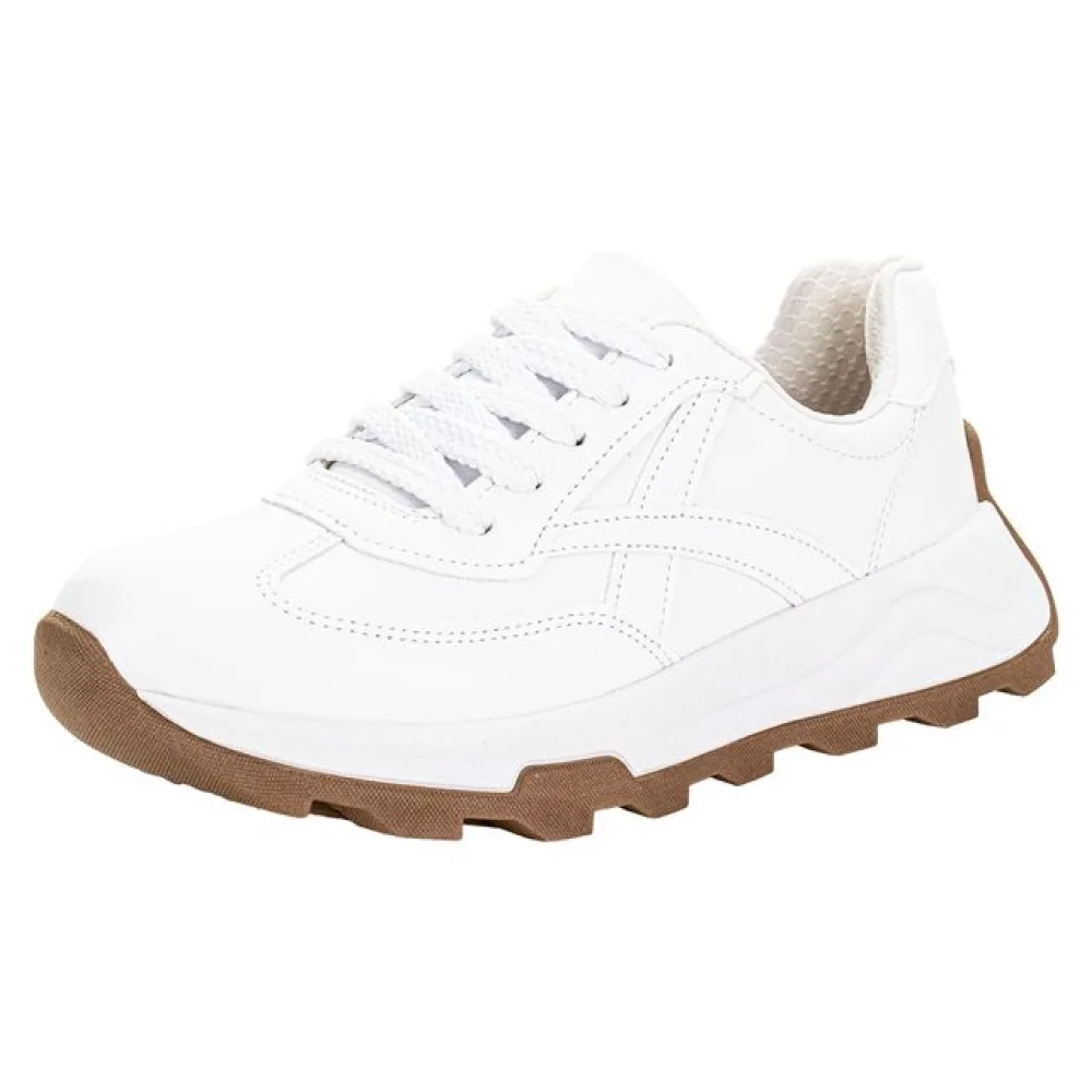 Tênis Feminino Casual Beira Rio 4328104 BRANCO 34