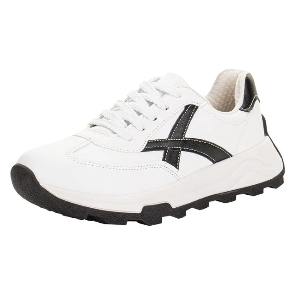 Tênis Feminino Casual Beira Rio 4328104 BRANCO/PRETO 34