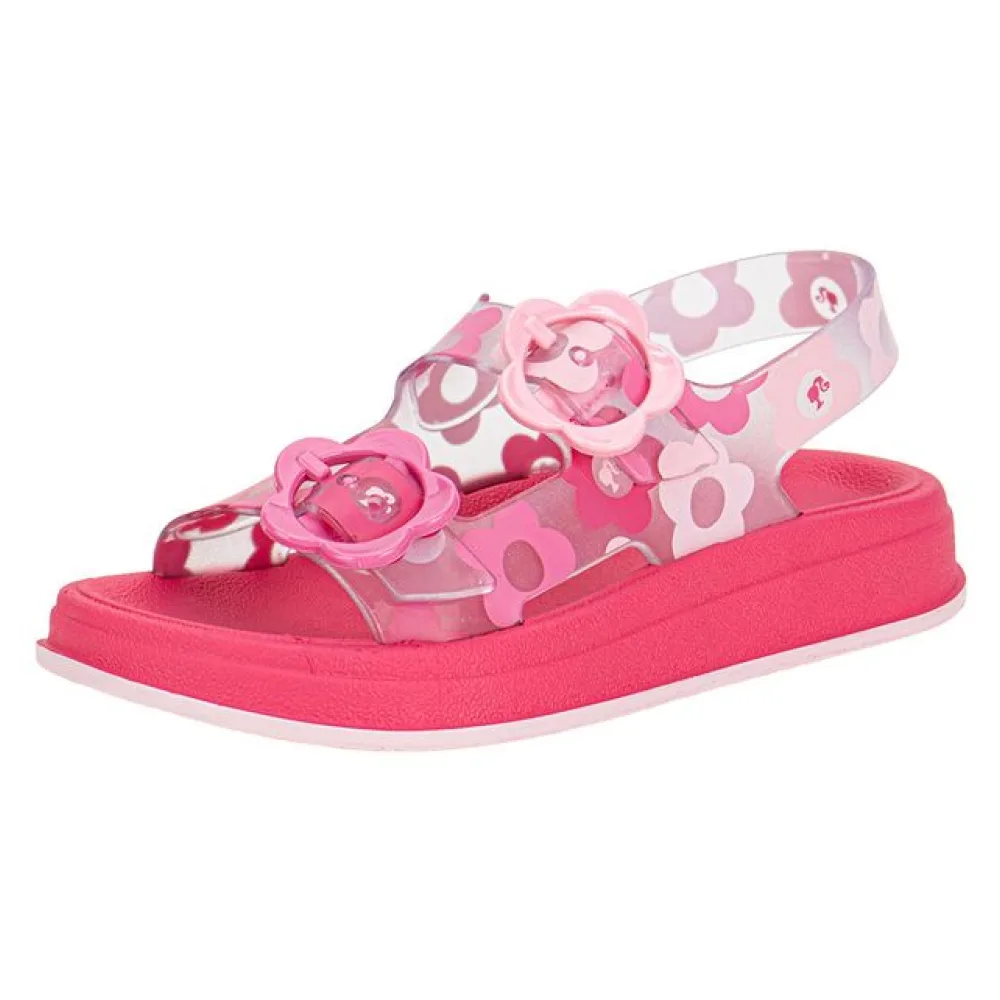 Sandália Infantil Barbie New Style II Flat Grendene Kids 23375 PINK 25