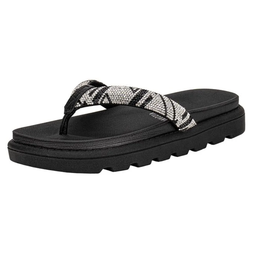 Tamanco Feminino Flat Vizzano 6459138 PRETO 34