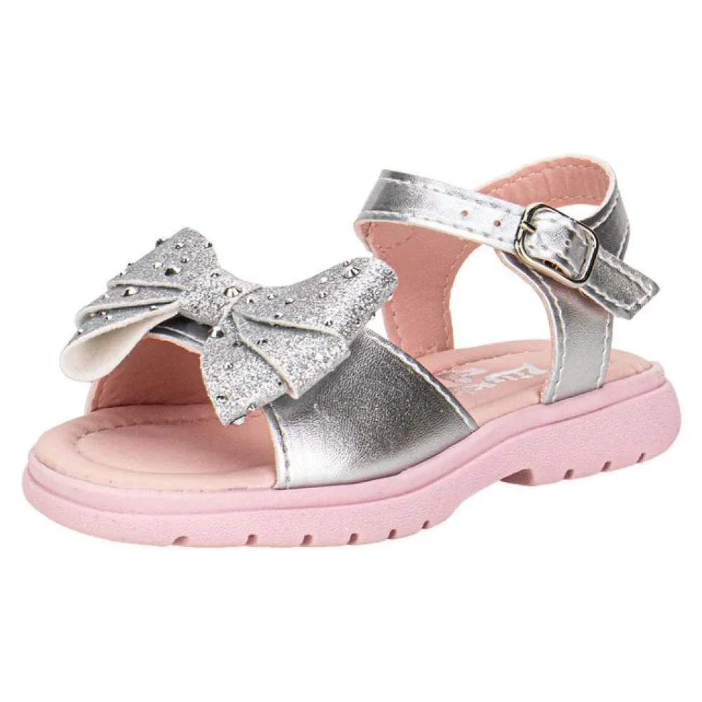 Sandália Infantil Feminina Lily Kids 10171 PRATA 20