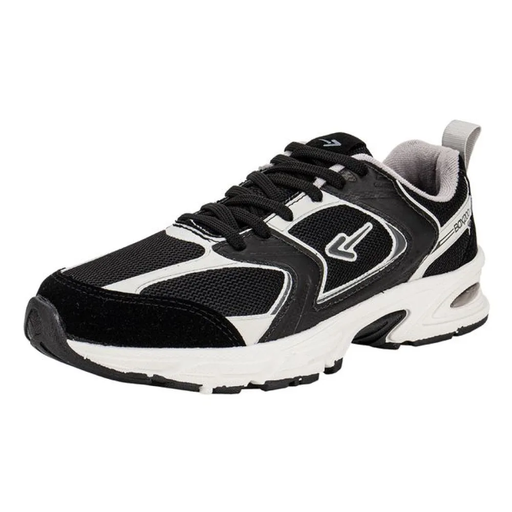 Tênis Masculino Box 200 BX2555 PRETO/BRANCO 38