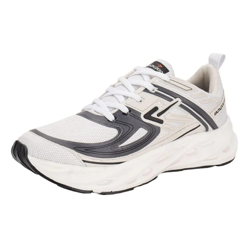 Tênis Masculino Box 200 BX2591 BRANCO/CINZA 39