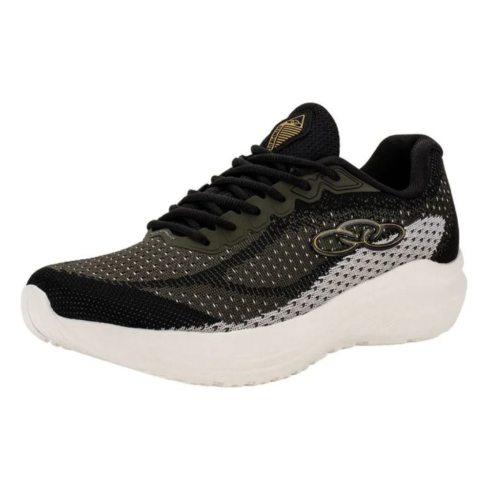 Tênis Masculino Soma Olympikus - 237 PRETO/VERDE 37