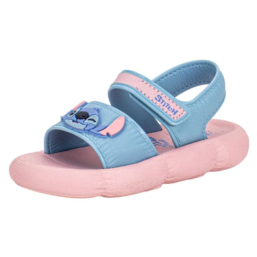 Sandália Infantil Baby Disney Pump Puff Grendene Kids 23377 AZUL/ROSA 19