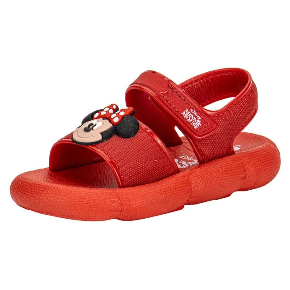 Sandália Infantil Baby Disney Pump Puff Grendene Kids 23377 VERMELHO 20/21
