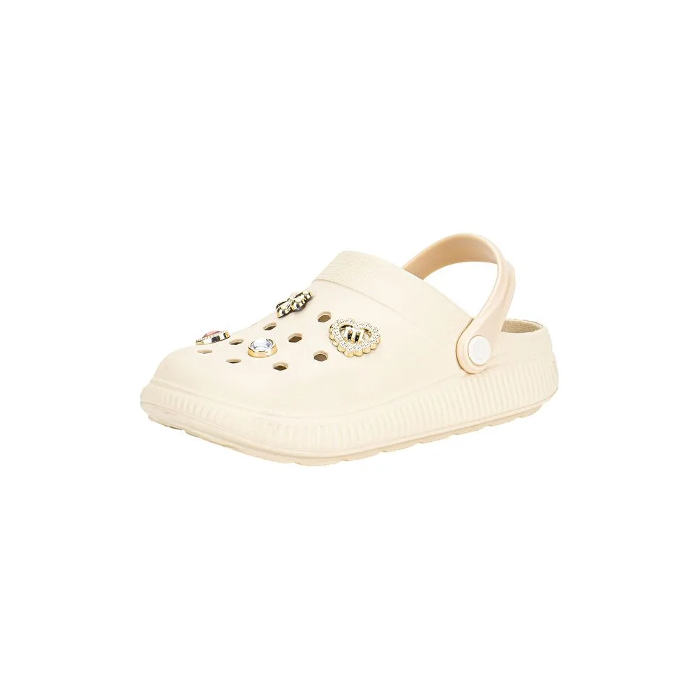 Clogs Infantil Feminina Molekinha 2591103 NATURAL 27/28