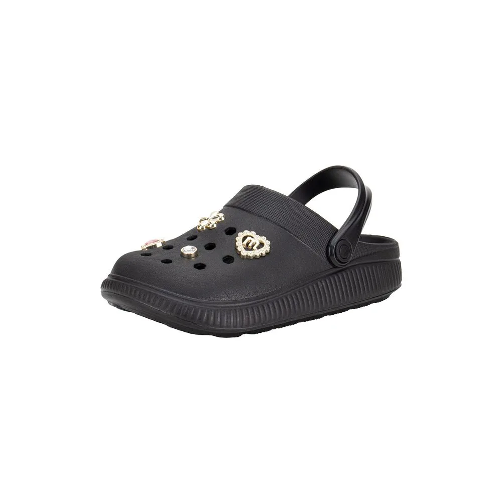 Clogs Infantil Feminina Molekinha 2591103 PRETO 27/28