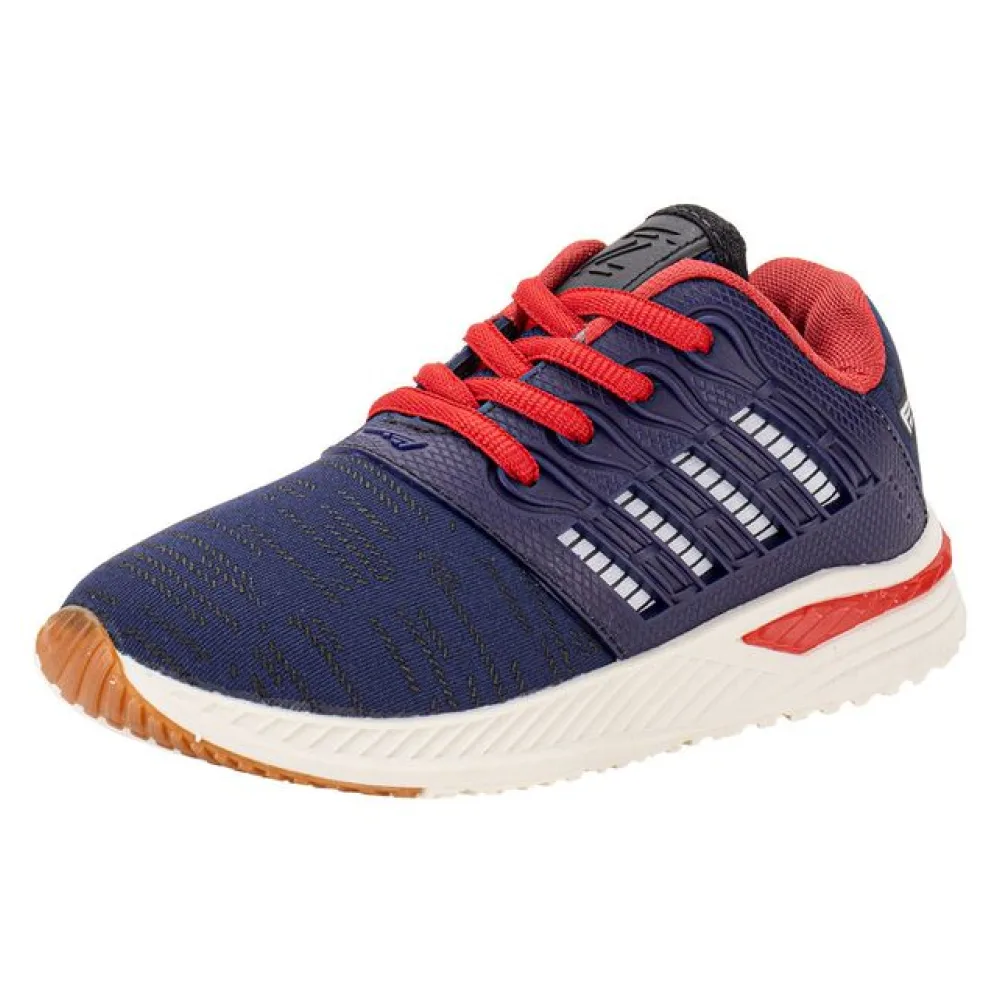 Tênis Infantil Masculino Zeuz 93KX AZUL/VERMELHO 34