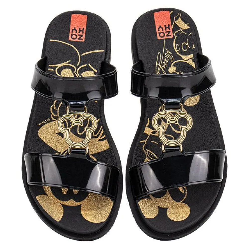 Chinelo Feminino Slide Disney Mix Zaxy 19271 PRETO 33/34