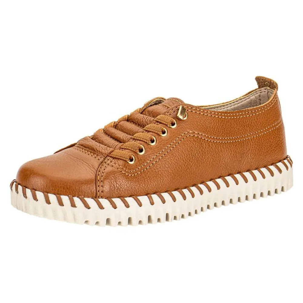 Tênis Feminino Casual Twister Bottero 354304 CARAMELO 34